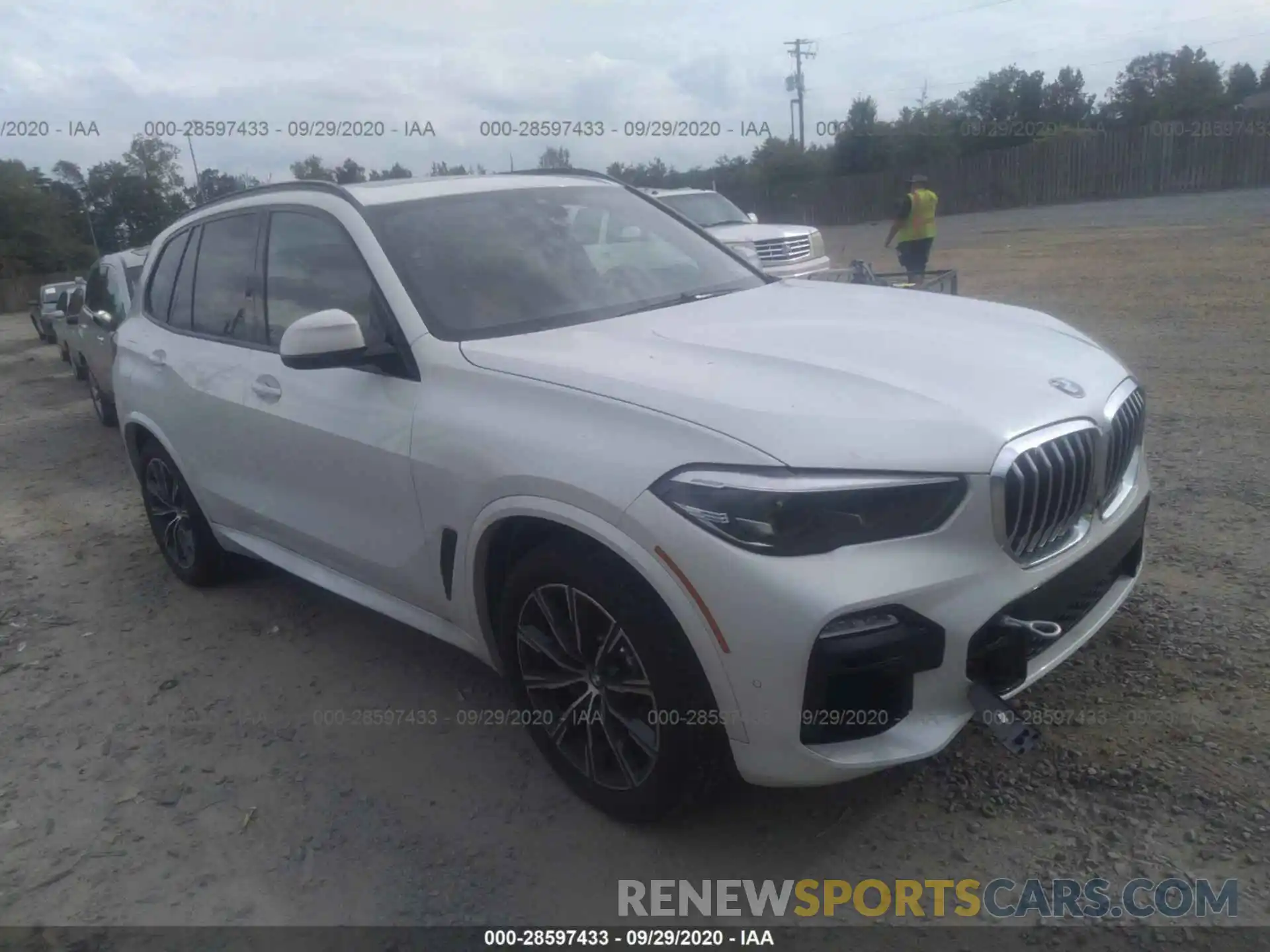 1 Photograph of a damaged car 5UXCR6C53KLL10172 BMW X5 2019