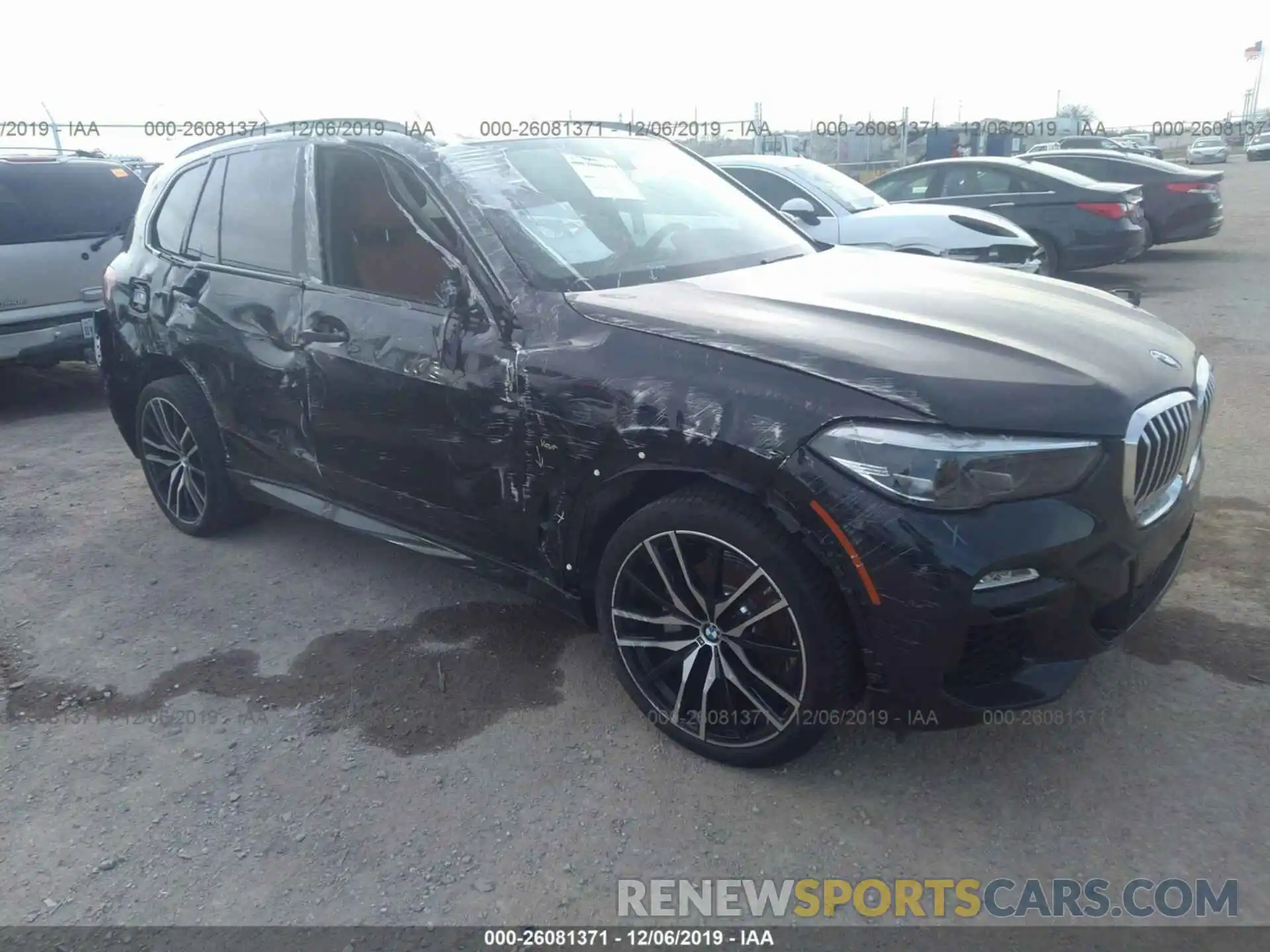 1 Photograph of a damaged car 5UXCR6C53KLL24234 BMW X5 2019