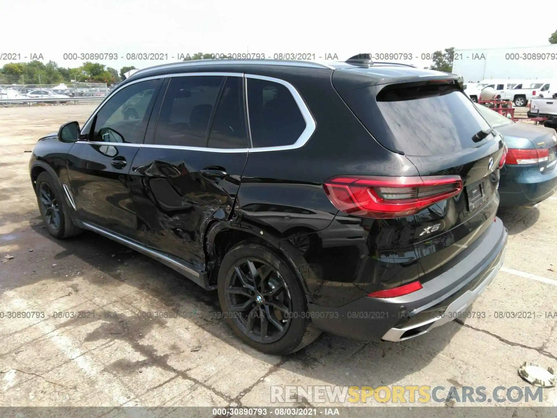 3 Photograph of a damaged car 5UXCR6C53KLL26713 BMW X5 2019