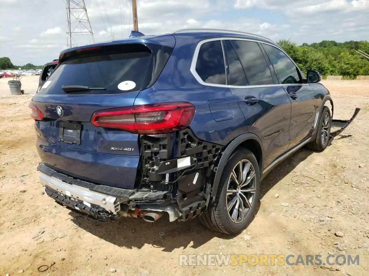 4 Фотография поврежденного автомобиля 5UXCR6C53KLL26789 BMW X5 2019