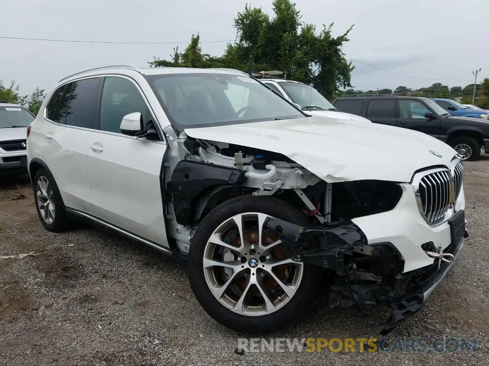 1 Photograph of a damaged car 5UXCR6C53KLL26954 BMW X5 2019