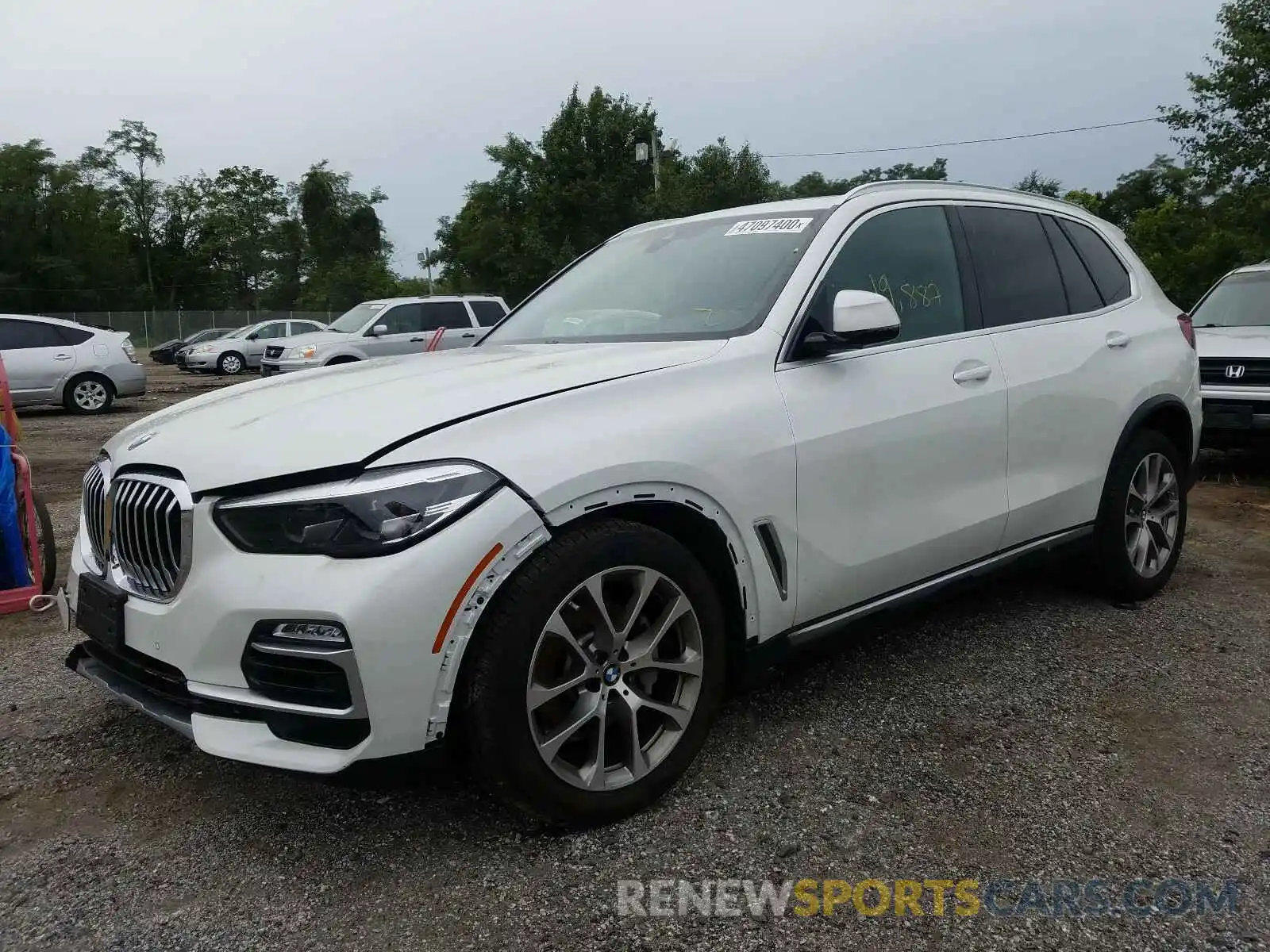 2 Photograph of a damaged car 5UXCR6C53KLL26954 BMW X5 2019