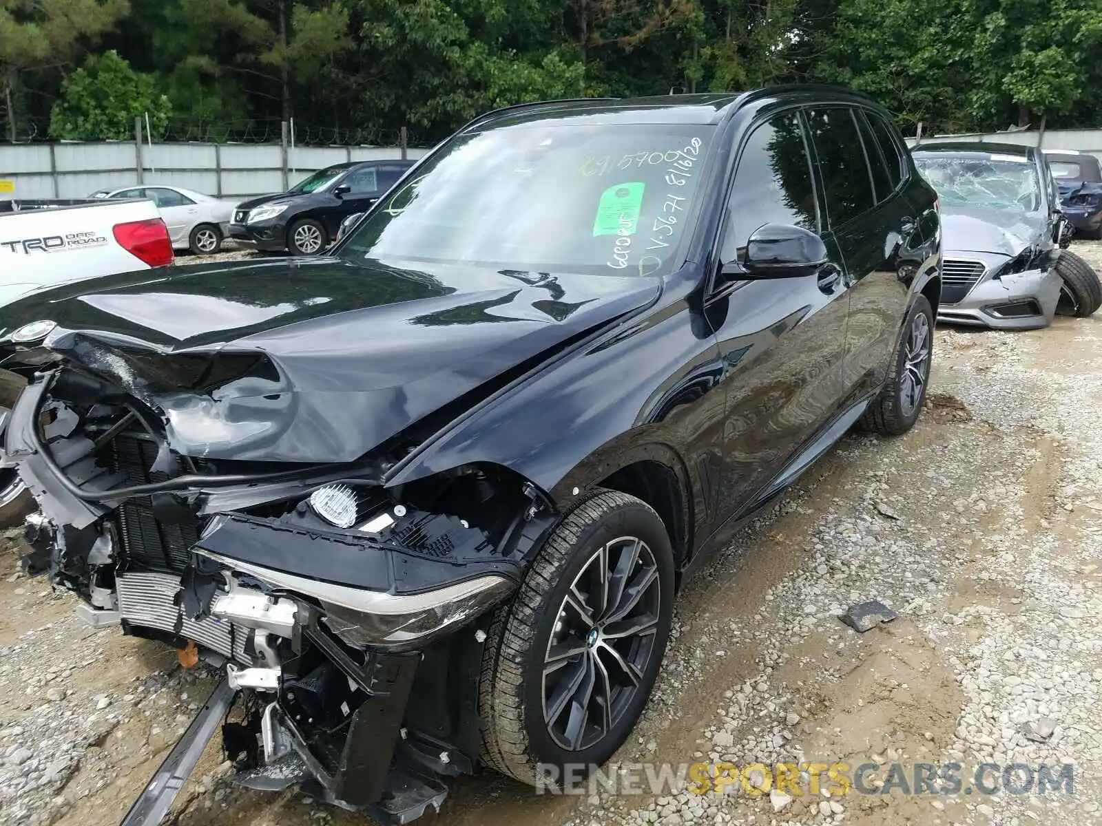 2 Фотография поврежденного автомобиля 5UXCR6C53KLL35671 BMW X5 2019