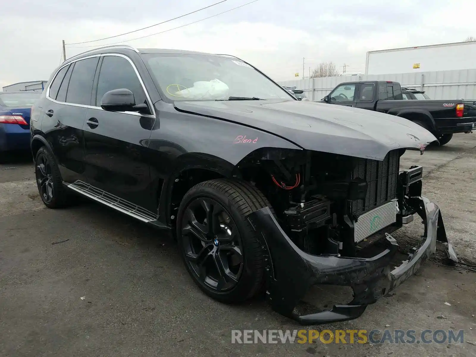 1 Photograph of a damaged car 5UXCR6C53KLL36495 BMW X5 2019