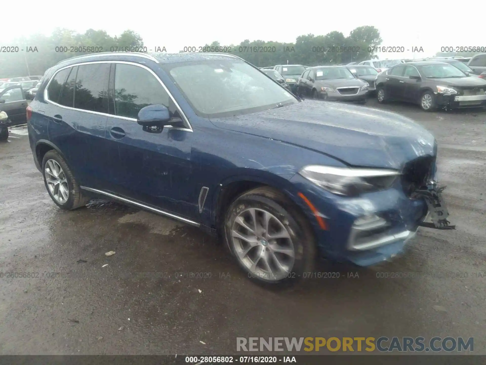 1 Photograph of a damaged car 5UXCR6C54KLK80311 BMW X5 2019