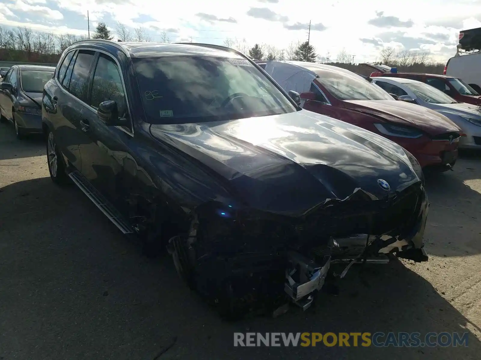 1 Photograph of a damaged car 5UXCR6C54KLK83435 BMW X5 2019