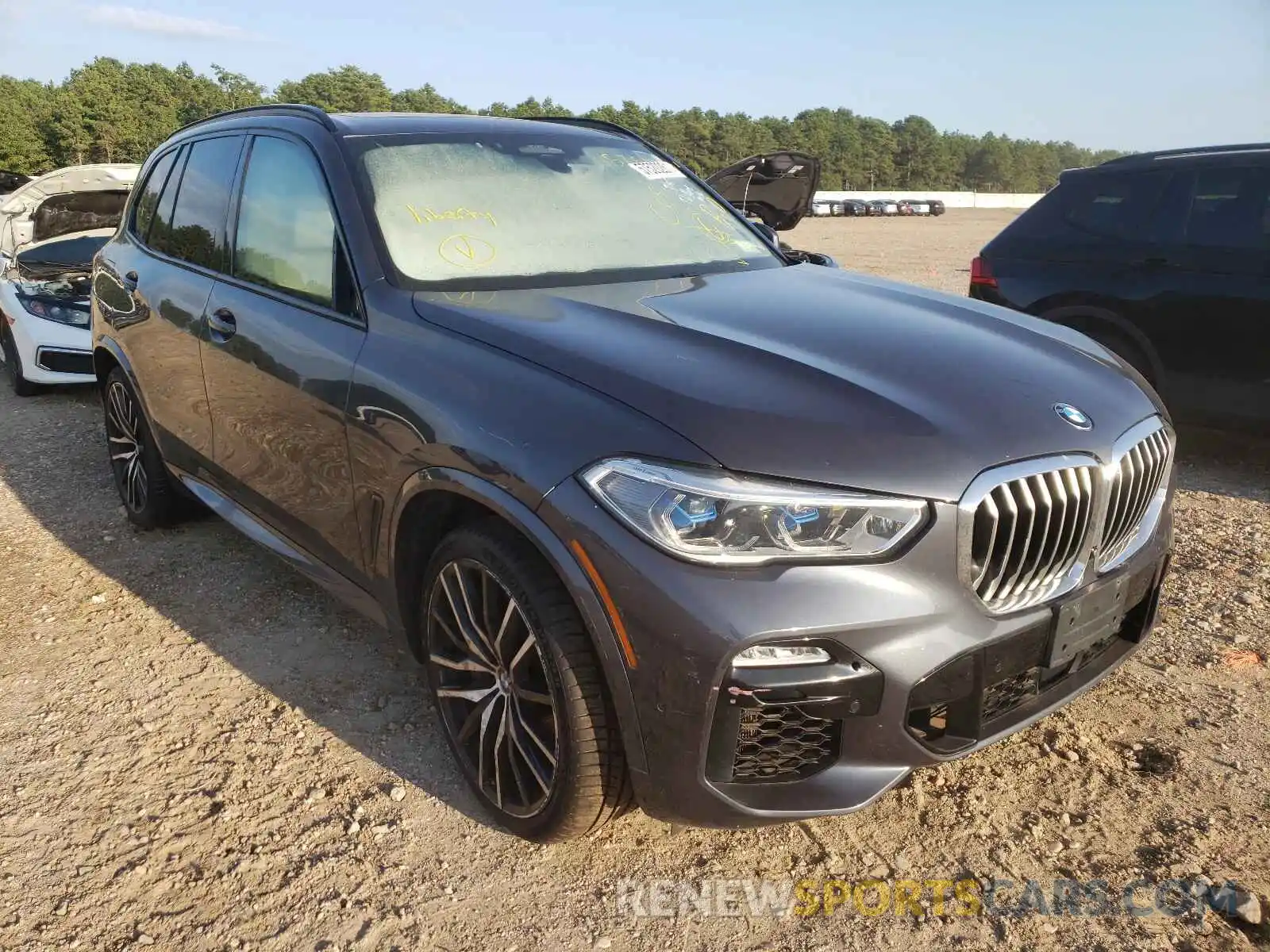 1 Photograph of a damaged car 5UXCR6C54KLK84522 BMW X5 2019