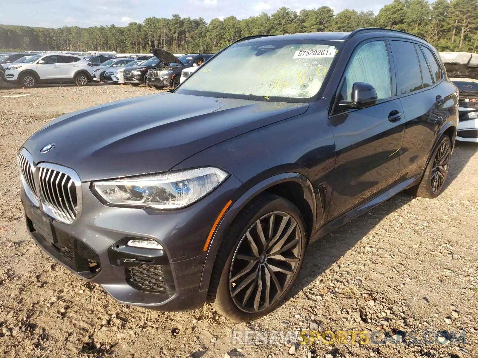 2 Фотография поврежденного автомобиля 5UXCR6C54KLK84522 BMW X5 2019