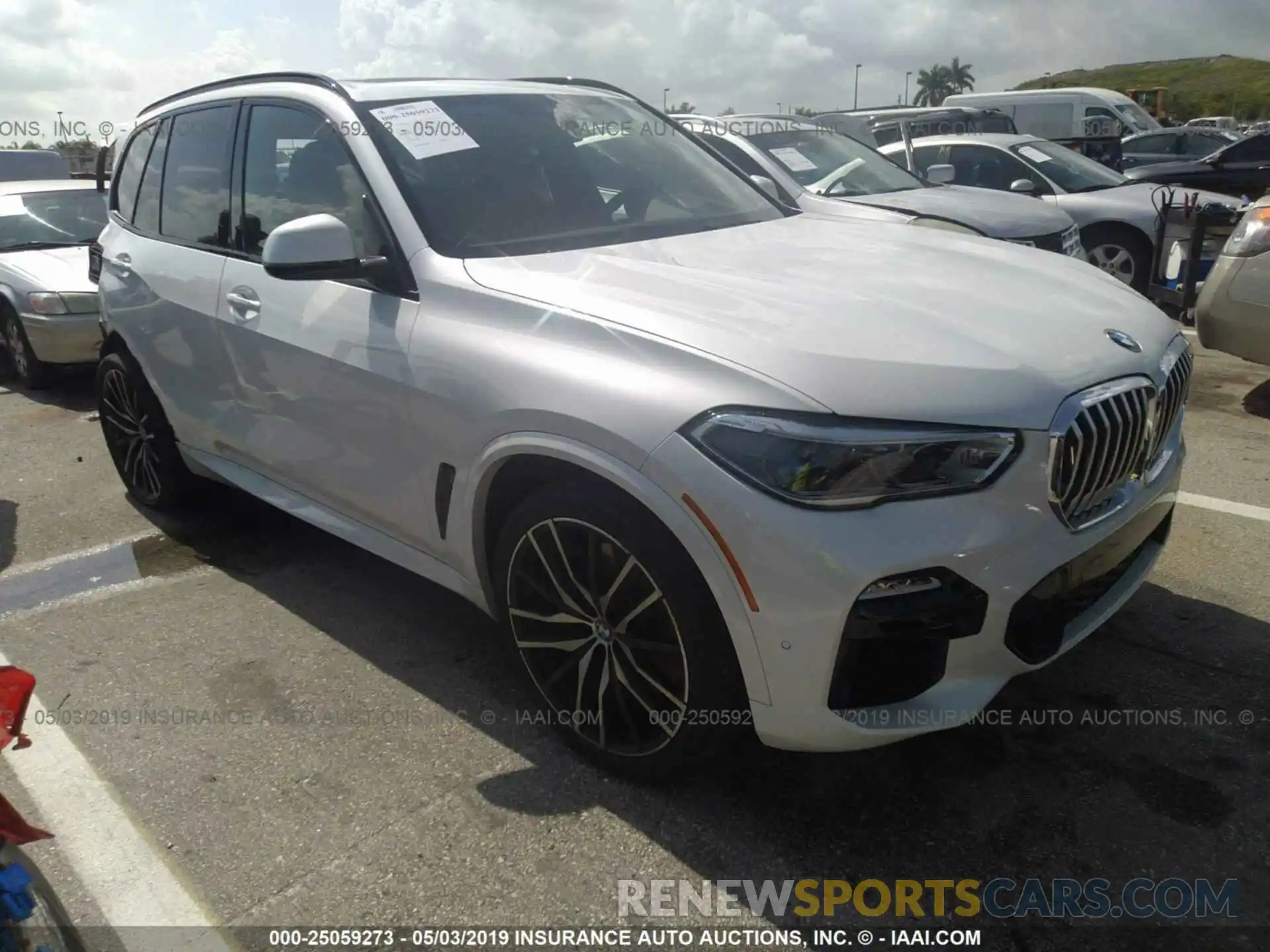 1 Photograph of a damaged car 5UXCR6C54KLK84648 BMW X5 2019