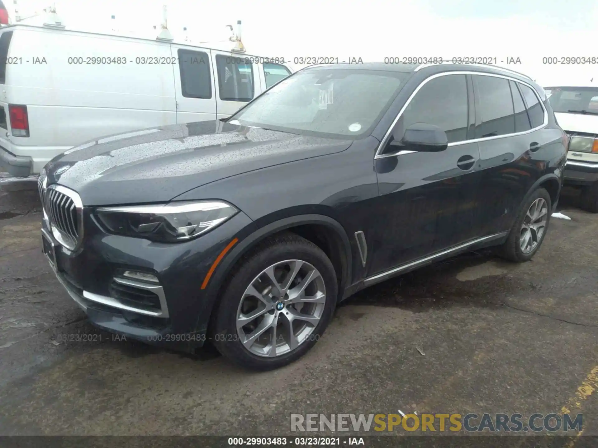 2 Photograph of a damaged car 5UXCR6C54KLL01867 BMW X5 2019