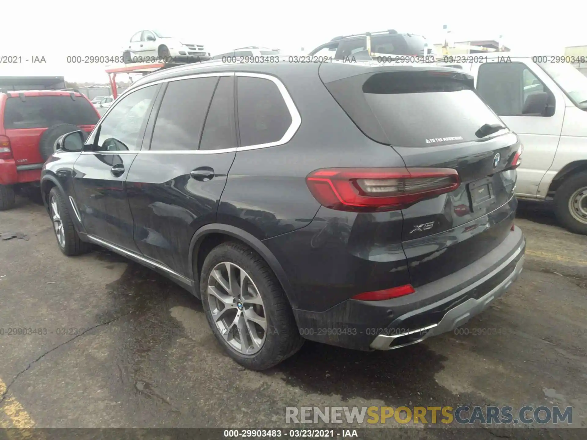 3 Photograph of a damaged car 5UXCR6C54KLL01867 BMW X5 2019