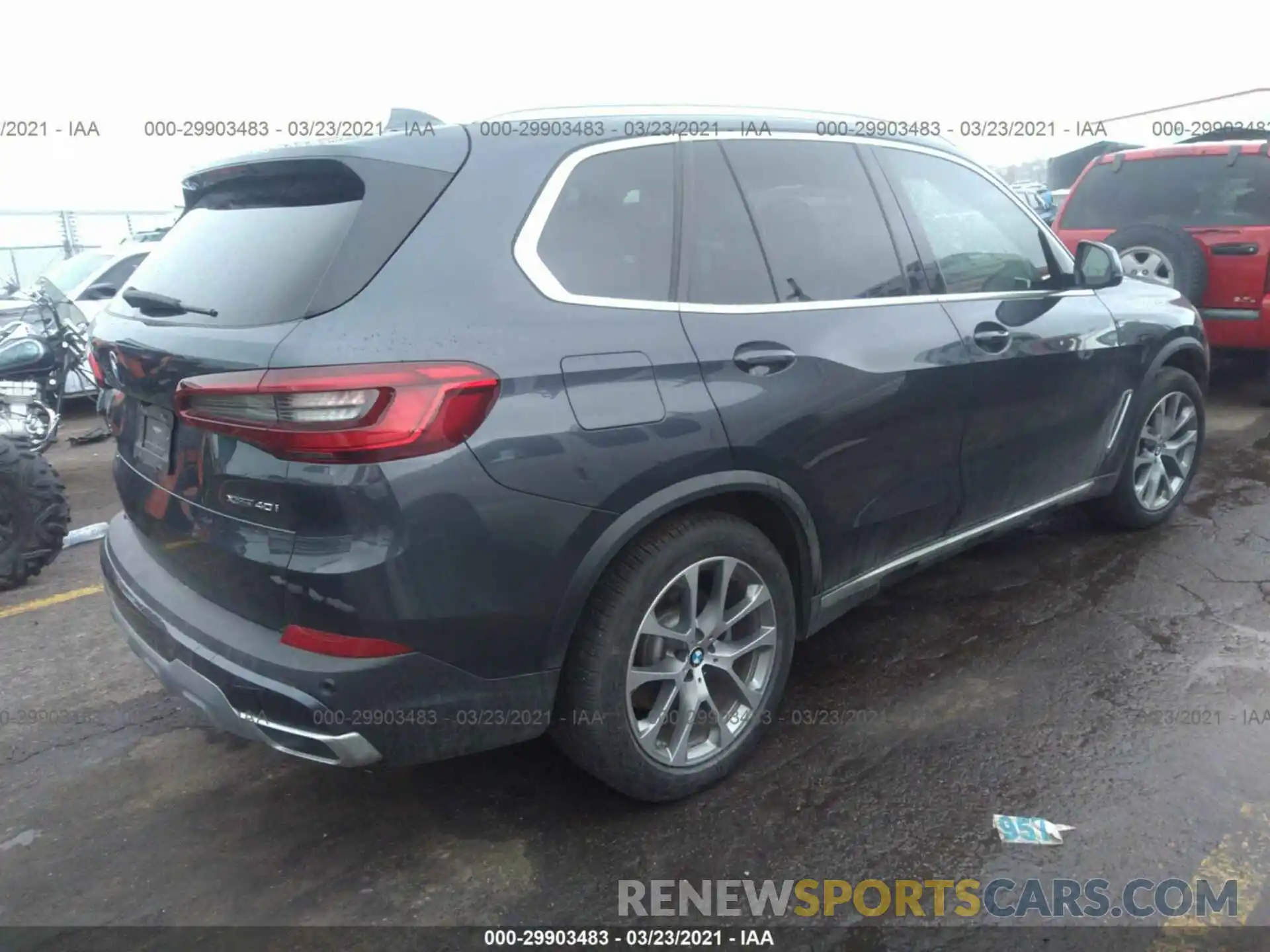 4 Photograph of a damaged car 5UXCR6C54KLL01867 BMW X5 2019