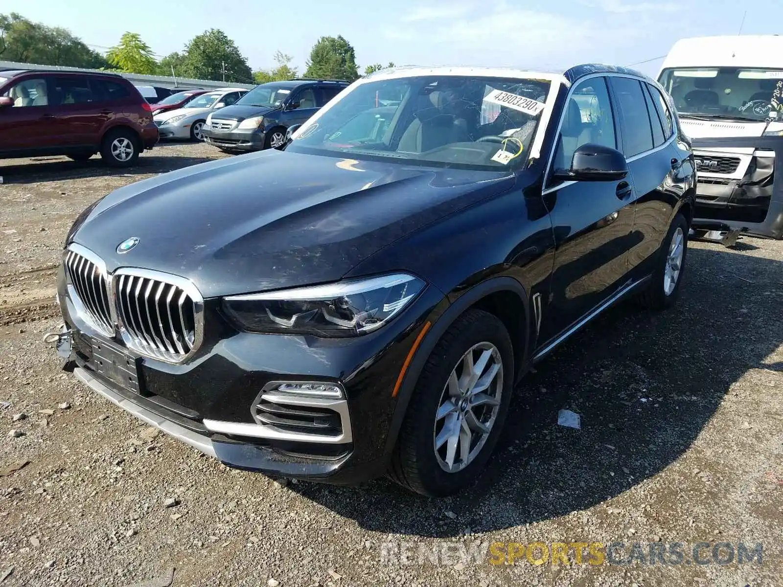 2 Photograph of a damaged car 5UXCR6C54KLL02680 BMW X5 2019