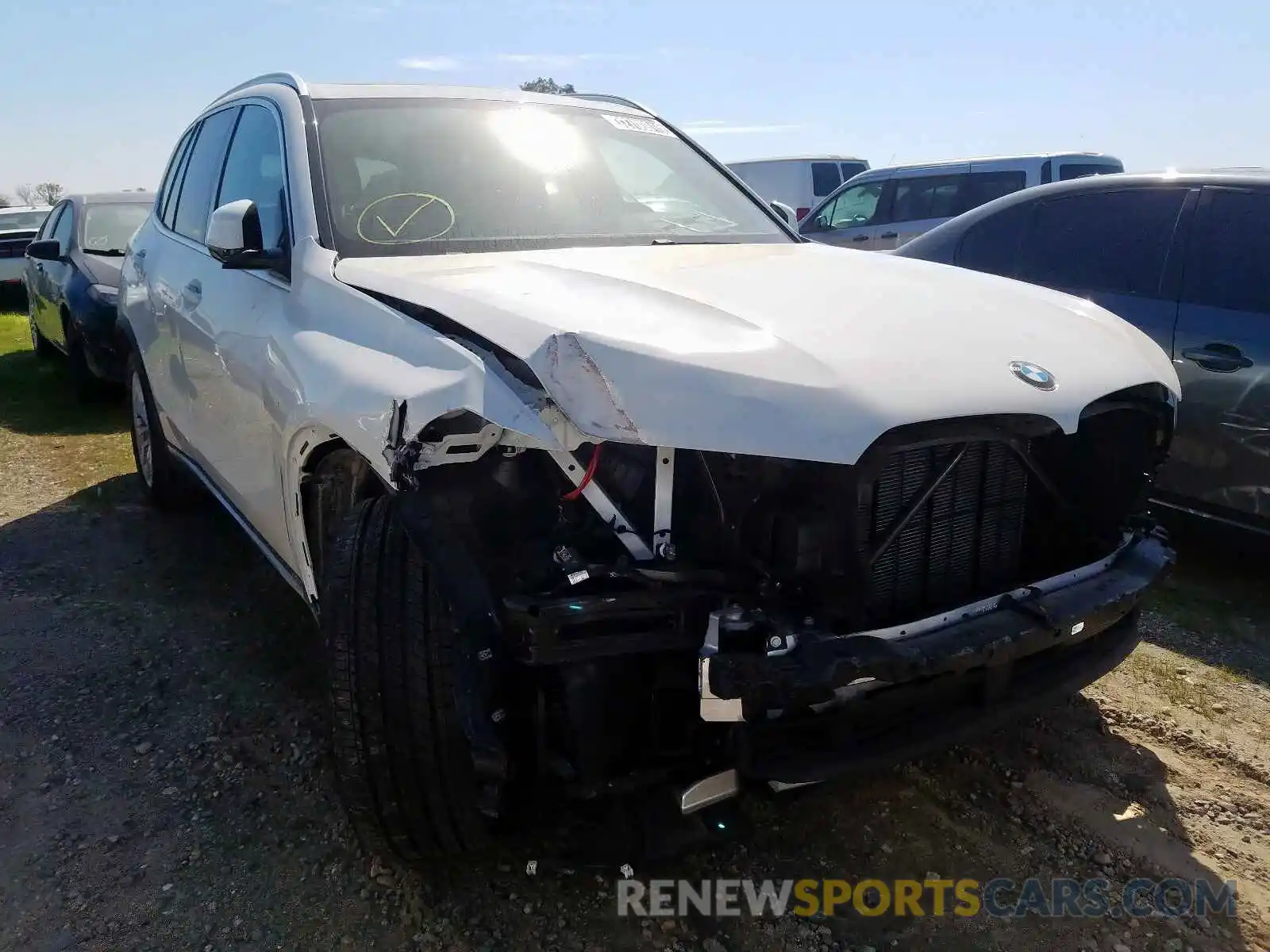 1 Photograph of a damaged car 5UXCR6C54KLL21293 BMW X5 2019