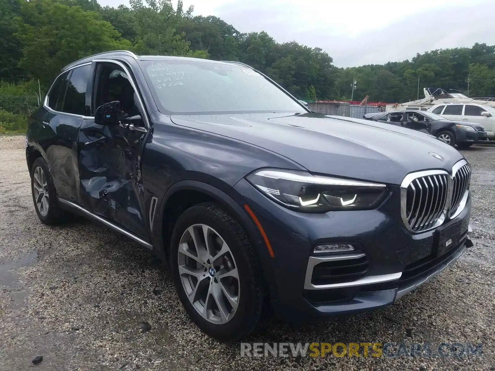 1 Photograph of a damaged car 5UXCR6C54KLL22296 BMW X5 2019