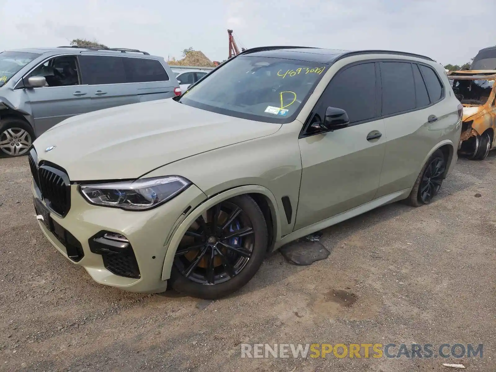 2 Фотография поврежденного автомобиля 5UXCR6C54KLL22377 BMW X5 2019