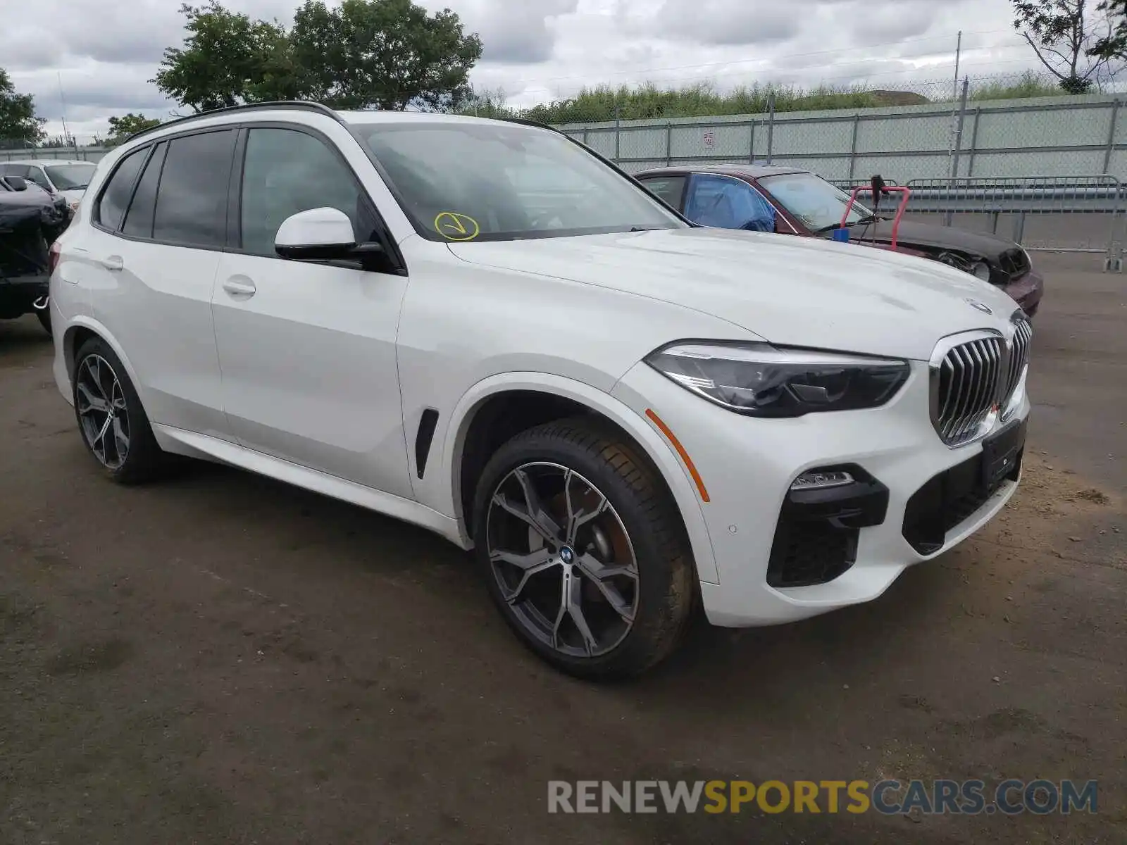 1 Photograph of a damaged car 5UXCR6C54KLL36408 BMW X5 2019