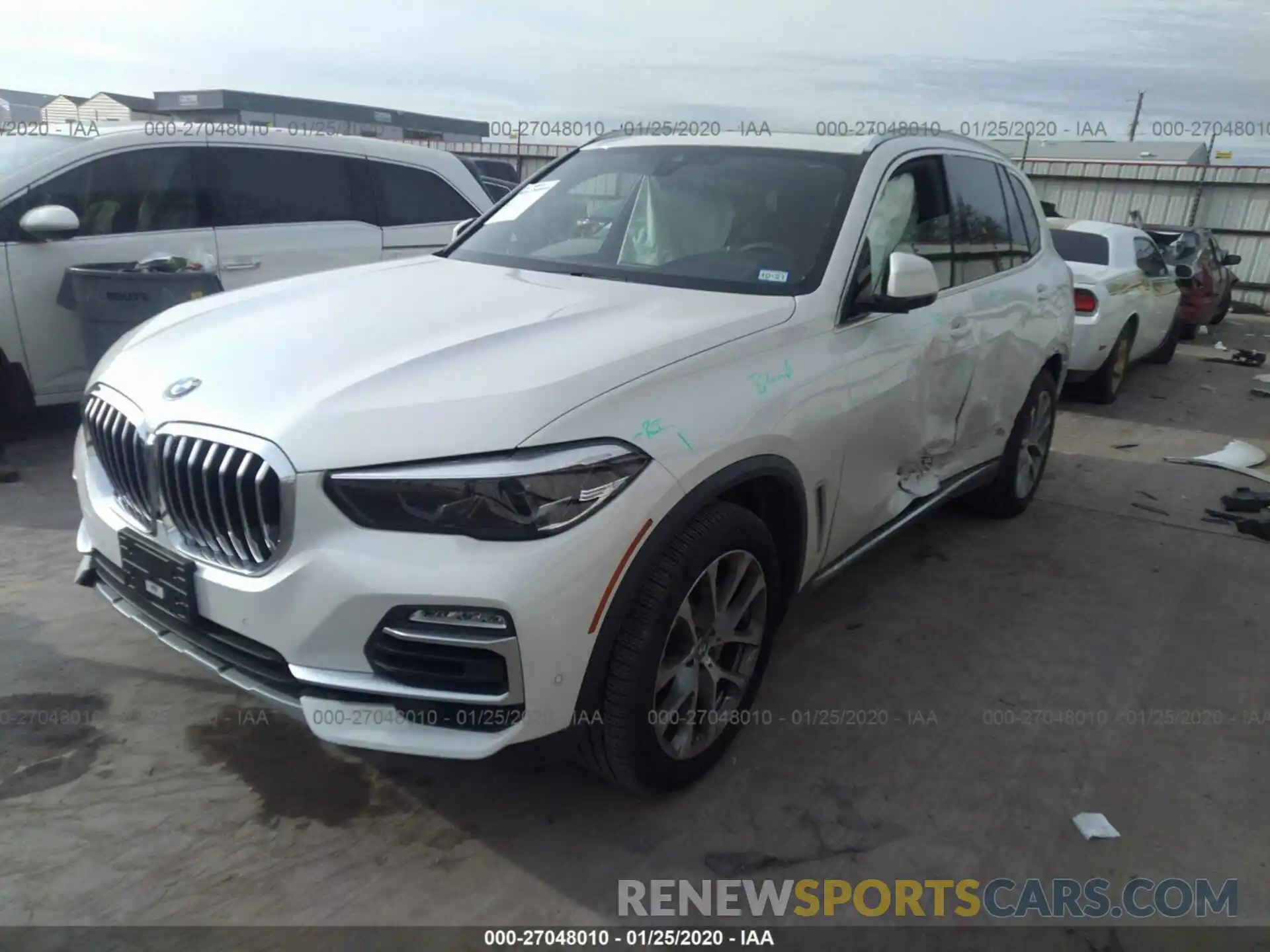 2 Photograph of a damaged car 5UXCR6C54KLL36795 BMW X5 2019