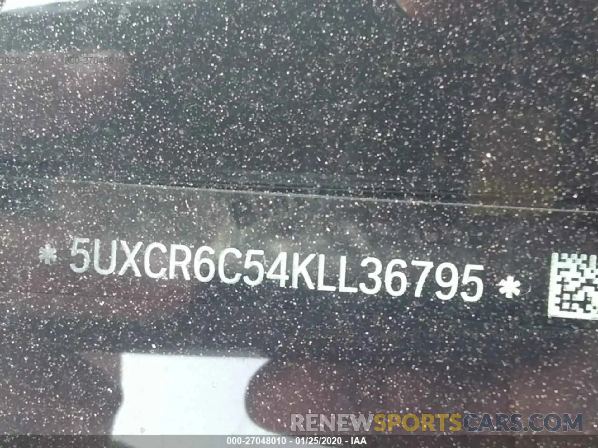 9 Photograph of a damaged car 5UXCR6C54KLL36795 BMW X5 2019