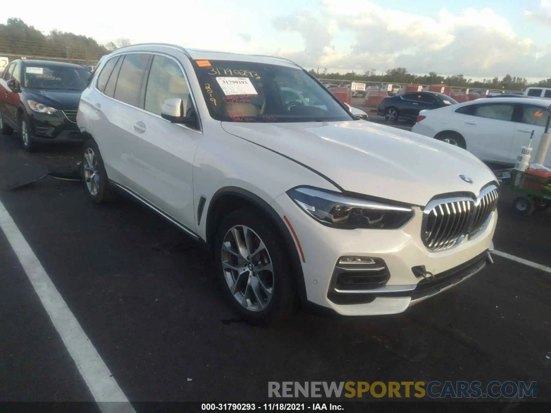 1 Photograph of a damaged car 5UXCR6C54KLL37767 BMW X5 2019