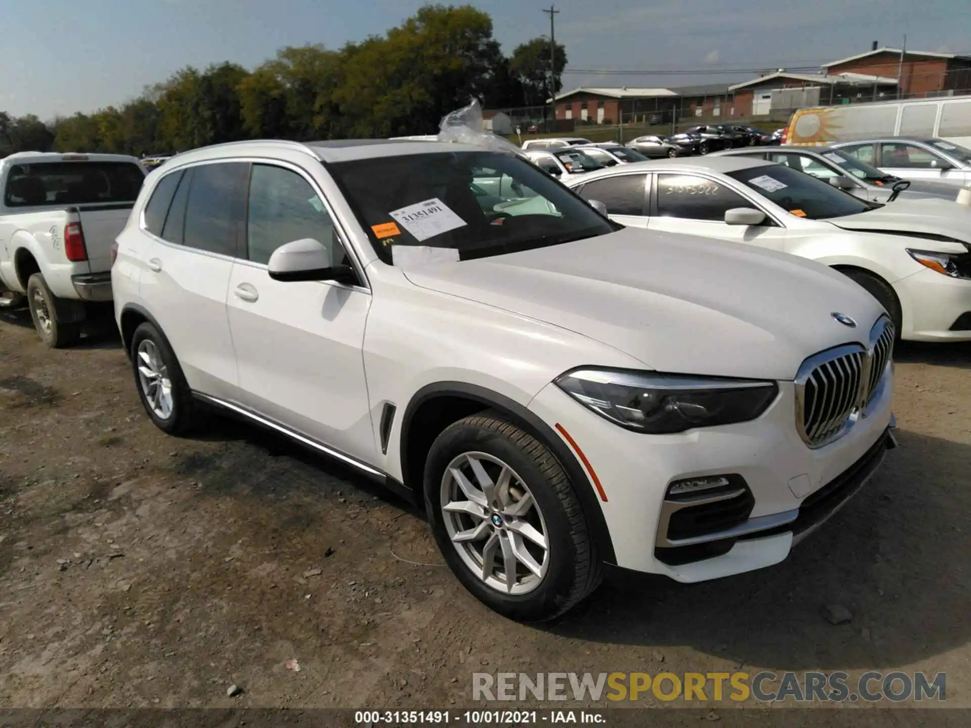 1 Photograph of a damaged car 5UXCR6C54KLL39955 BMW X5 2019