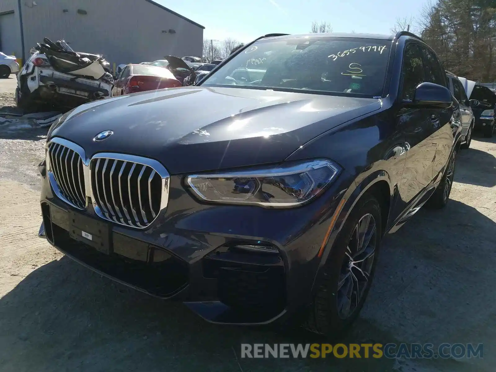 2 Photograph of a damaged car 5UXCR6C54KLL51202 BMW X5 2019