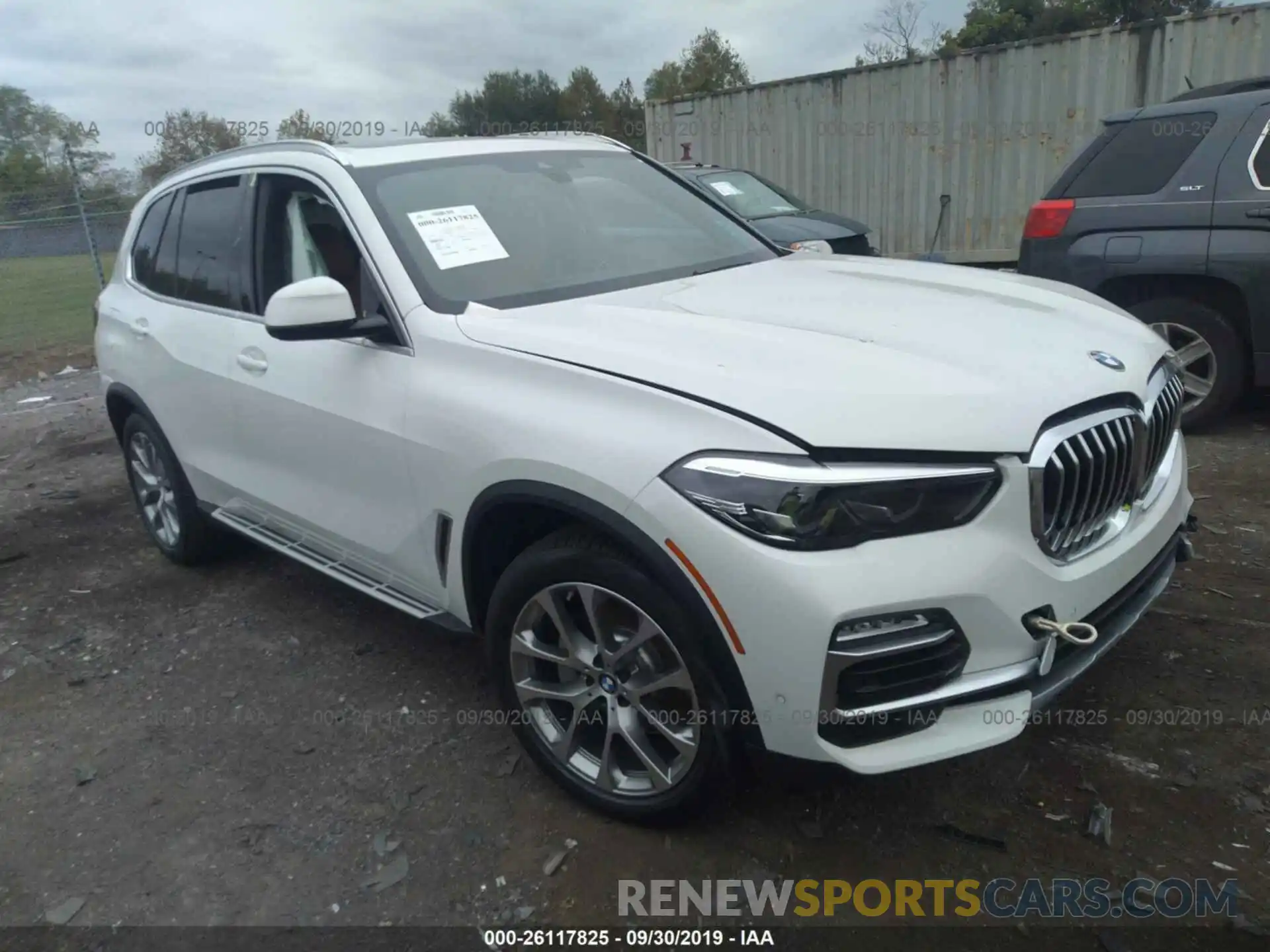 1 Photograph of a damaged car 5UXCR6C54KLL62281 BMW X5 2019