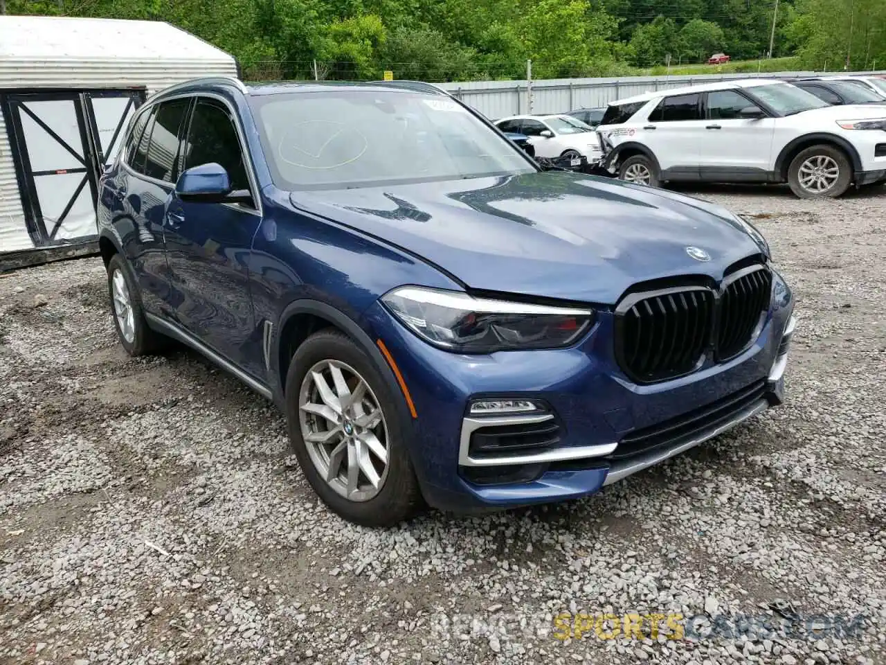 1 Photograph of a damaged car 5UXCR6C55KLK79958 BMW X5 2019