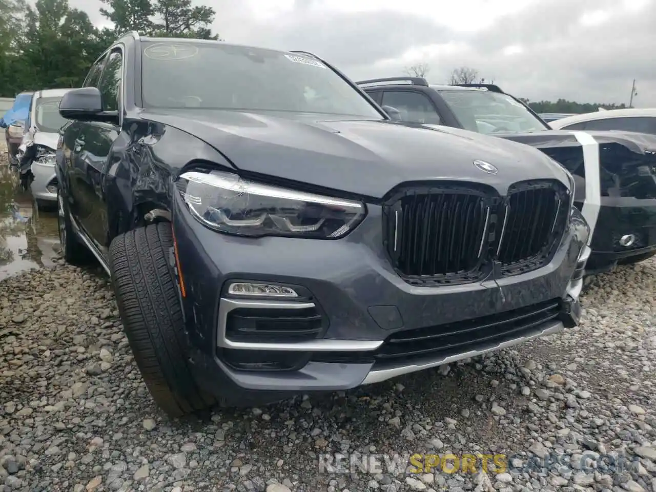 1 Photograph of a damaged car 5UXCR6C55KLK80690 BMW X5 2019