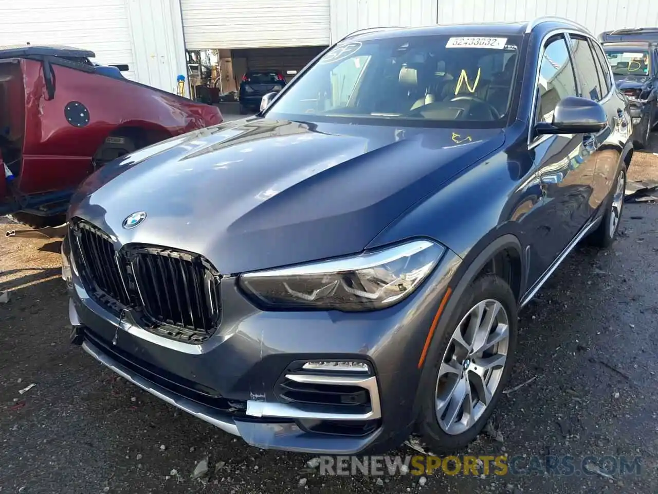 2 Photograph of a damaged car 5UXCR6C55KLK80690 BMW X5 2019