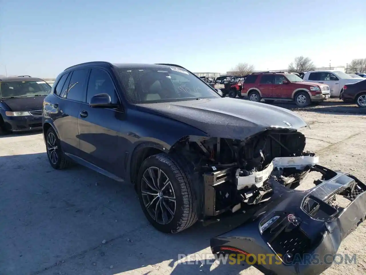 1 Photograph of a damaged car 5UXCR6C55KLK81659 BMW X5 2019