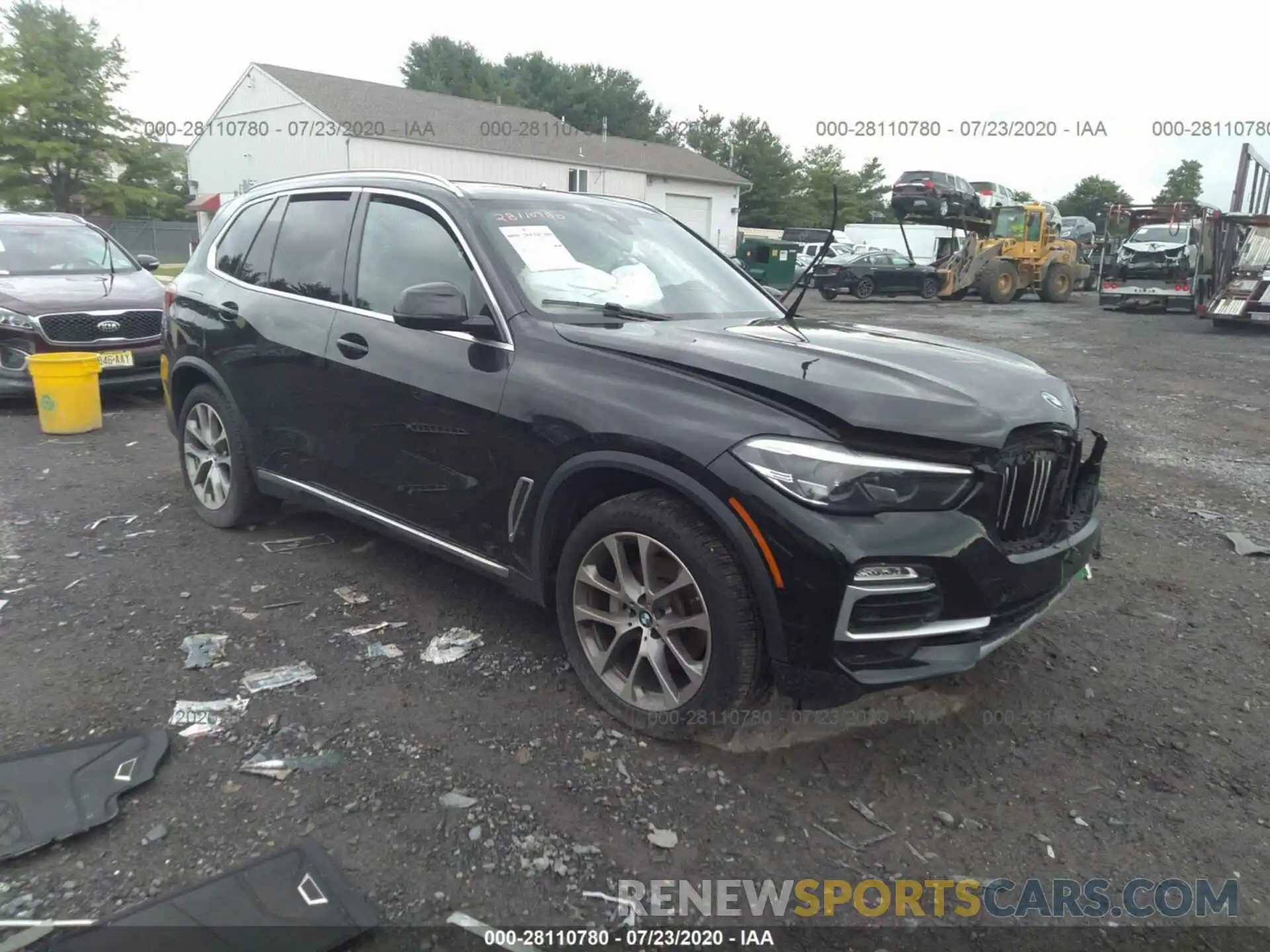 1 Photograph of a damaged car 5UXCR6C55KLK83444 BMW X5 2019