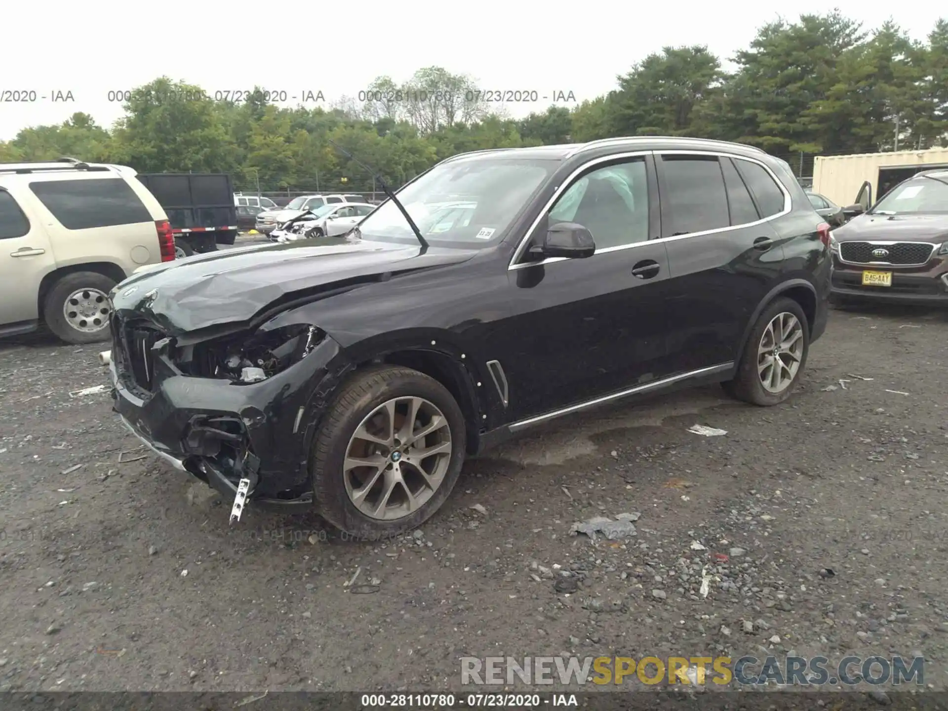 2 Фотография поврежденного автомобиля 5UXCR6C55KLK83444 BMW X5 2019