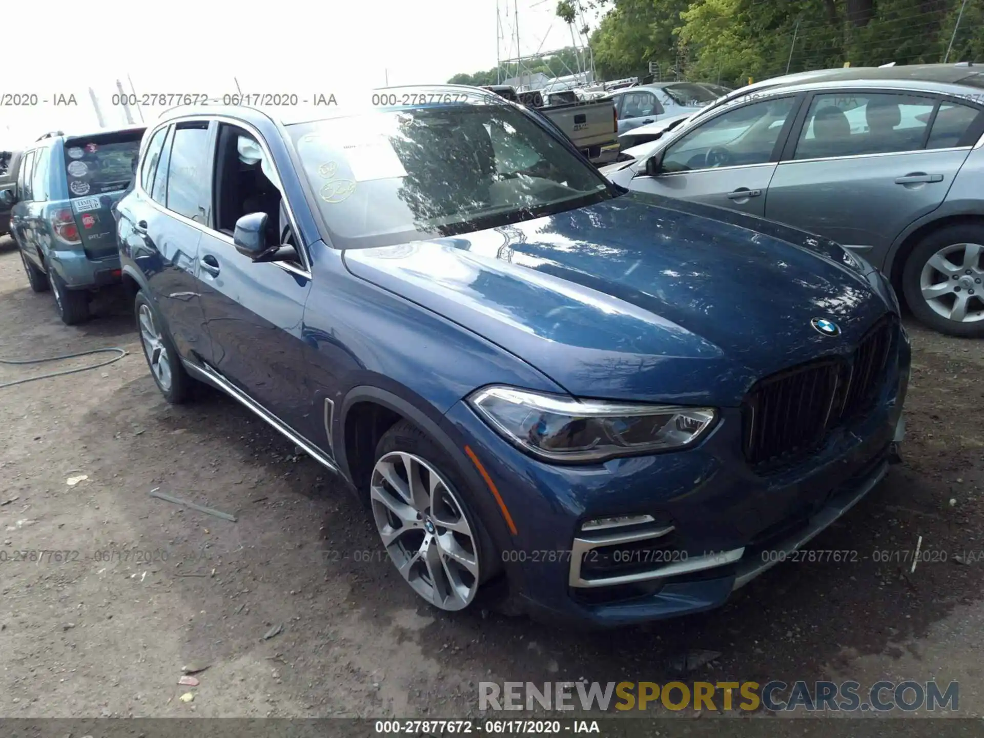 1 Photograph of a damaged car 5UXCR6C55KLK85307 BMW X5 2019