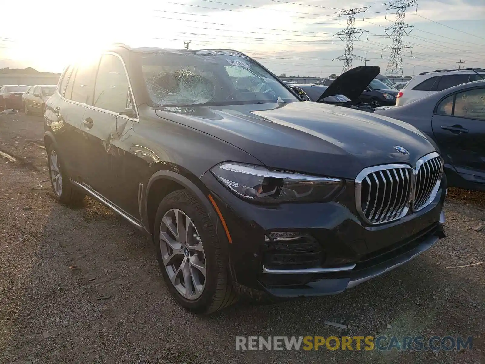 1 Photograph of a damaged car 5UXCR6C55KLK87770 BMW X5 2019