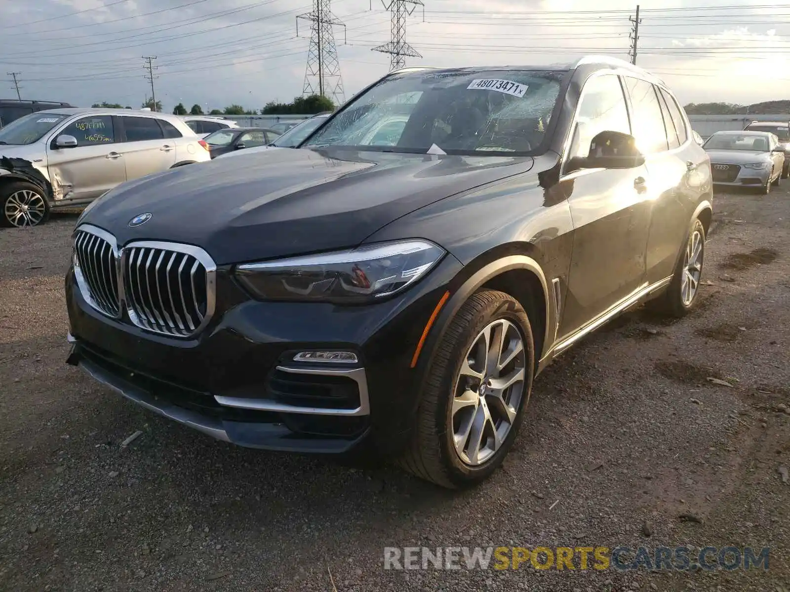 2 Photograph of a damaged car 5UXCR6C55KLK87770 BMW X5 2019