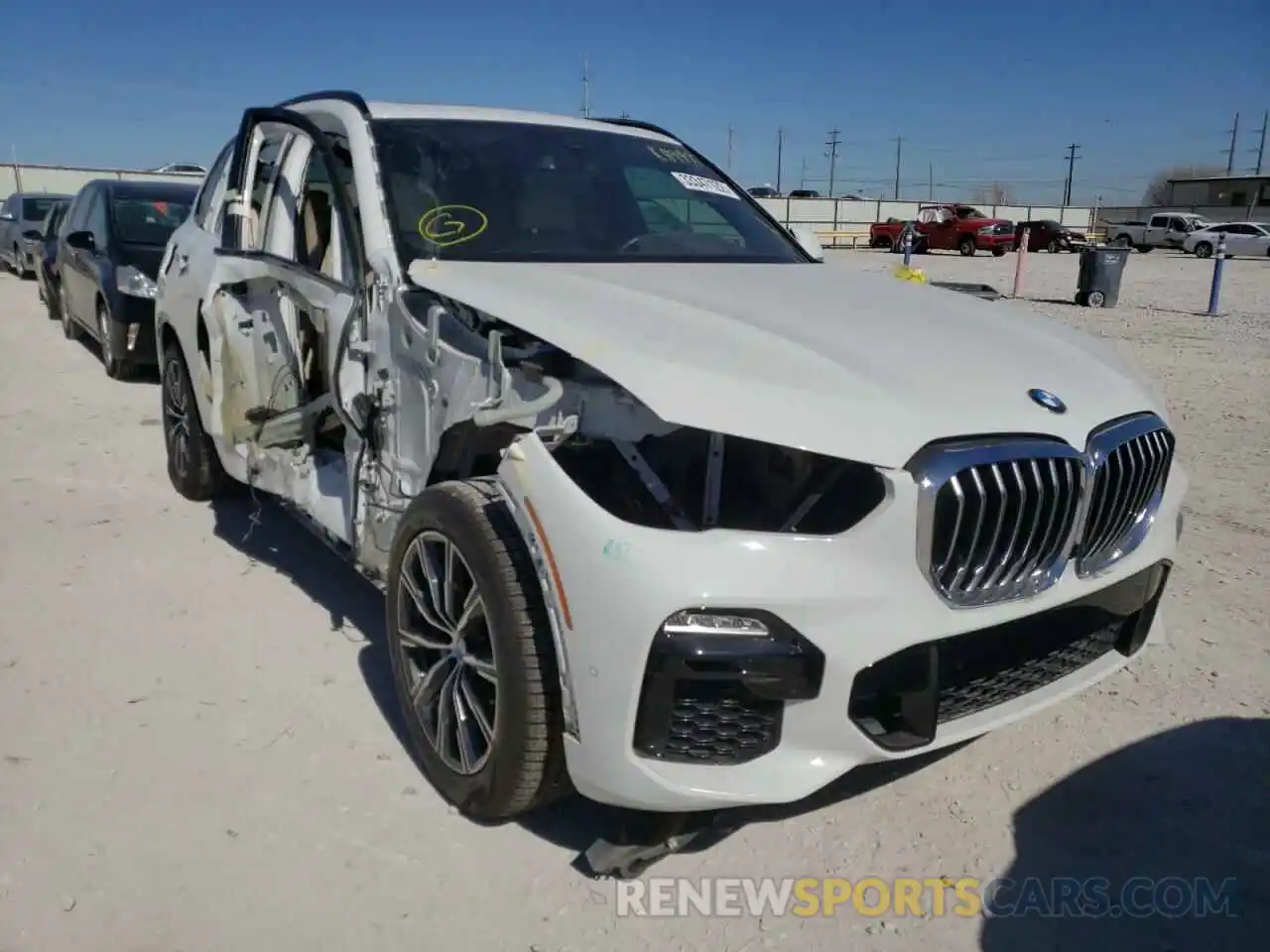 1 Photograph of a damaged car 5UXCR6C55KLK89972 BMW X5 2019