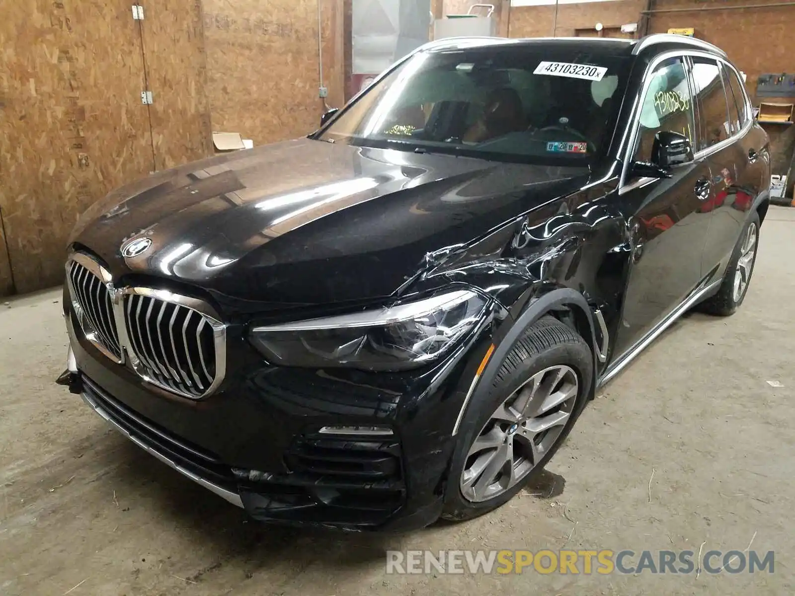 2 Фотография поврежденного автомобиля 5UXCR6C55KLK99837 BMW X5 2019