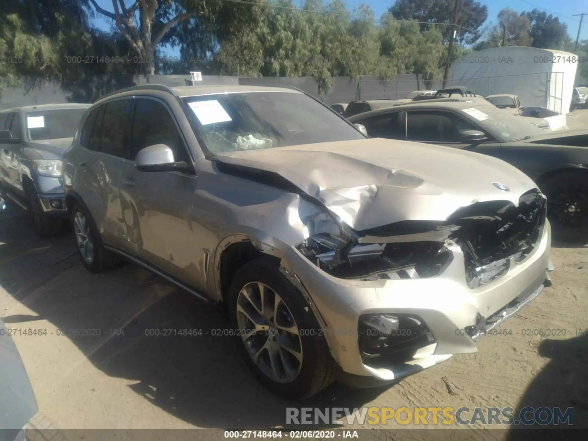 1 Photograph of a damaged car 5UXCR6C55KLL01747 BMW X5 2019