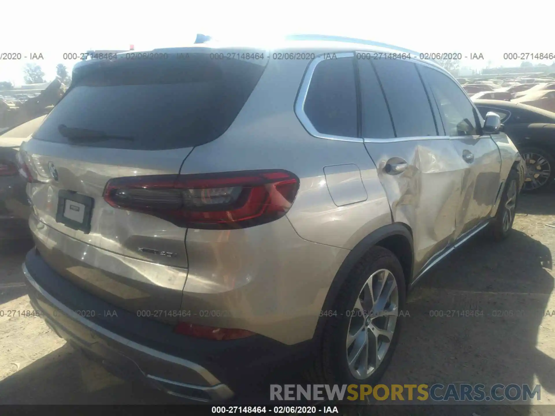 4 Photograph of a damaged car 5UXCR6C55KLL01747 BMW X5 2019