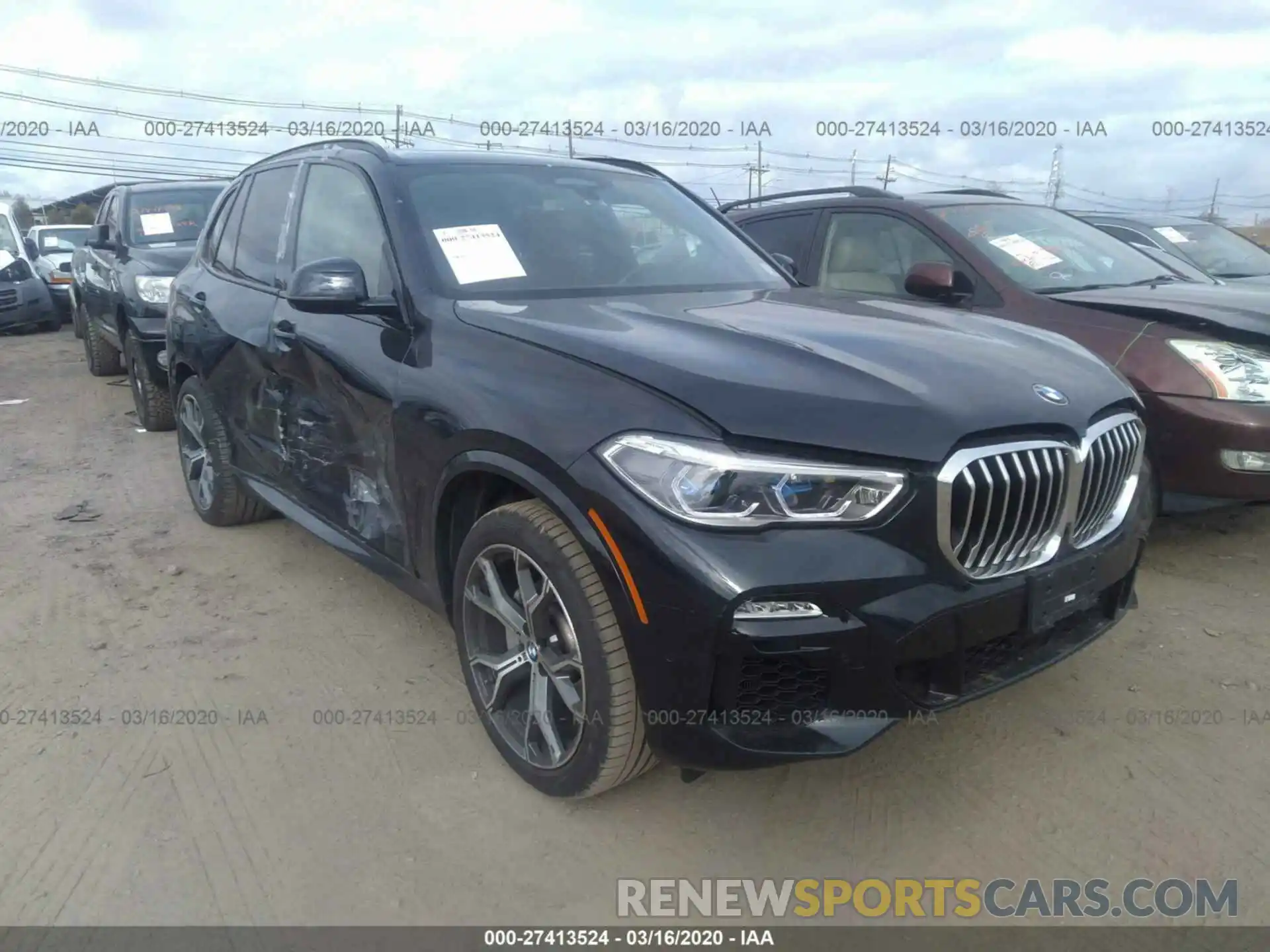 1 Photograph of a damaged car 5UXCR6C55KLL04454 BMW X5 2019