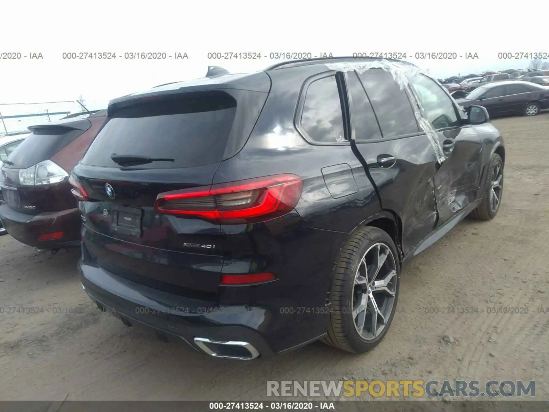 4 Photograph of a damaged car 5UXCR6C55KLL04454 BMW X5 2019