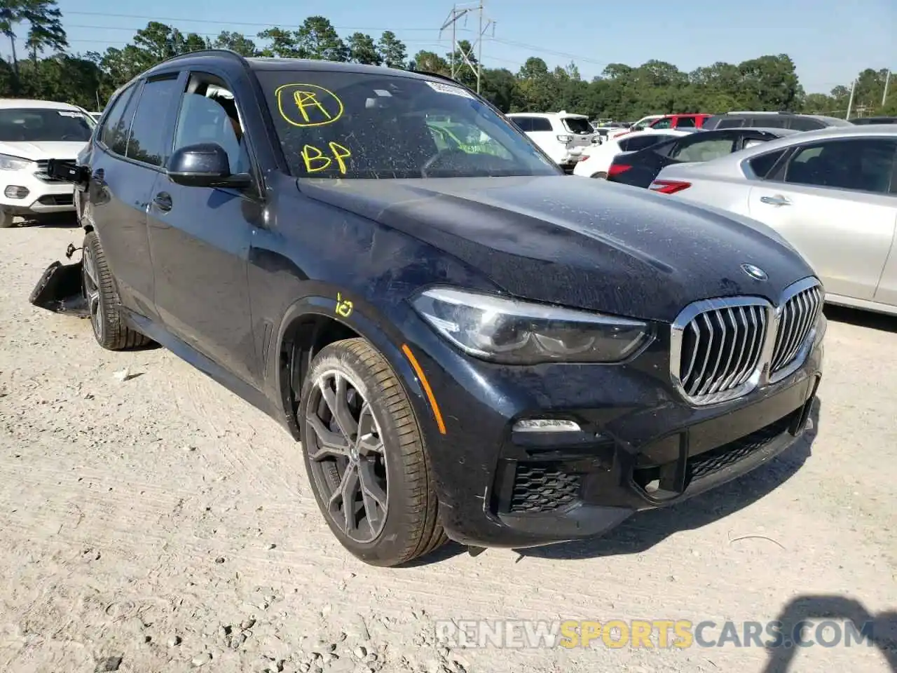 1 Photograph of a damaged car 5UXCR6C55KLL07516 BMW X5 2019