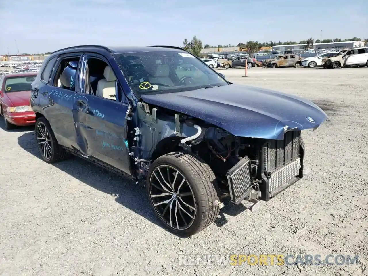 1 Photograph of a damaged car 5UXCR6C55KLL13896 BMW X5 2019