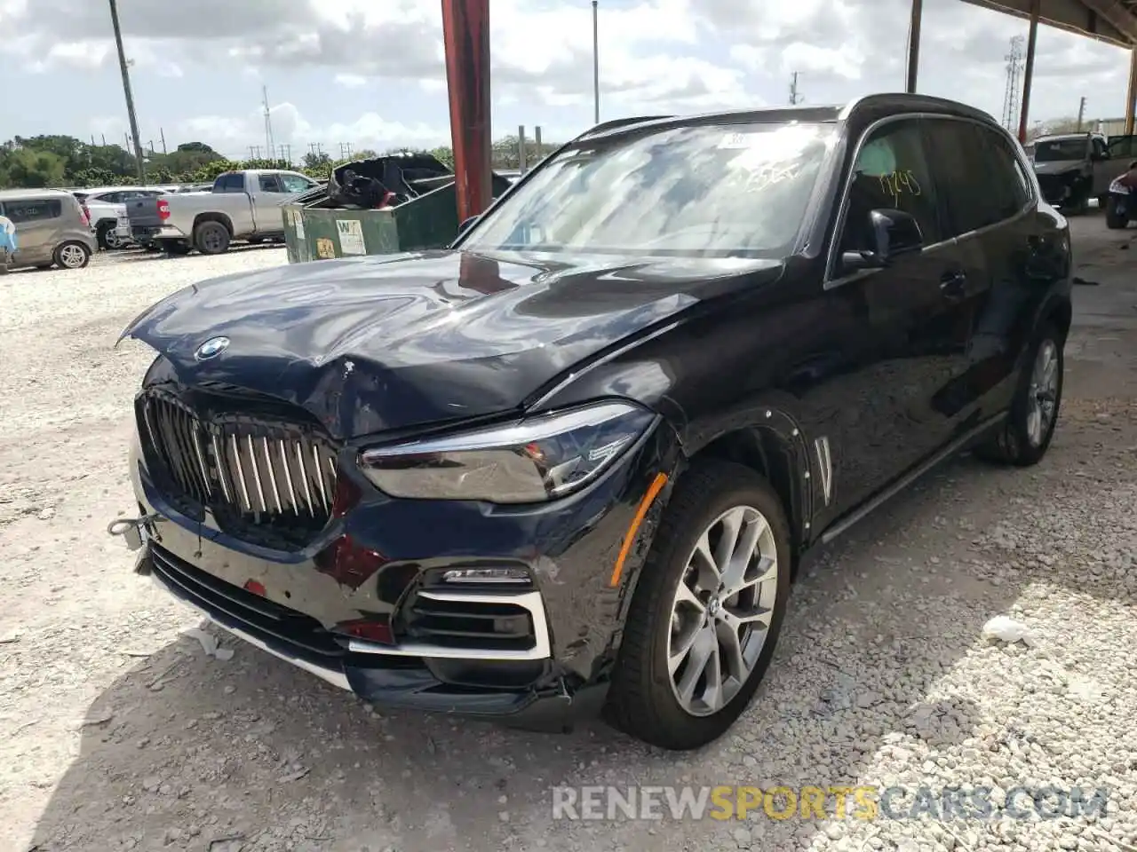 2 Photograph of a damaged car 5UXCR6C55KLL14823 BMW X5 2019