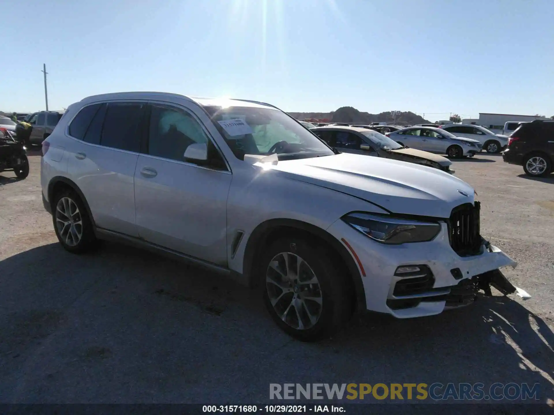 1 Photograph of a damaged car 5UXCR6C55KLL21769 BMW X5 2019