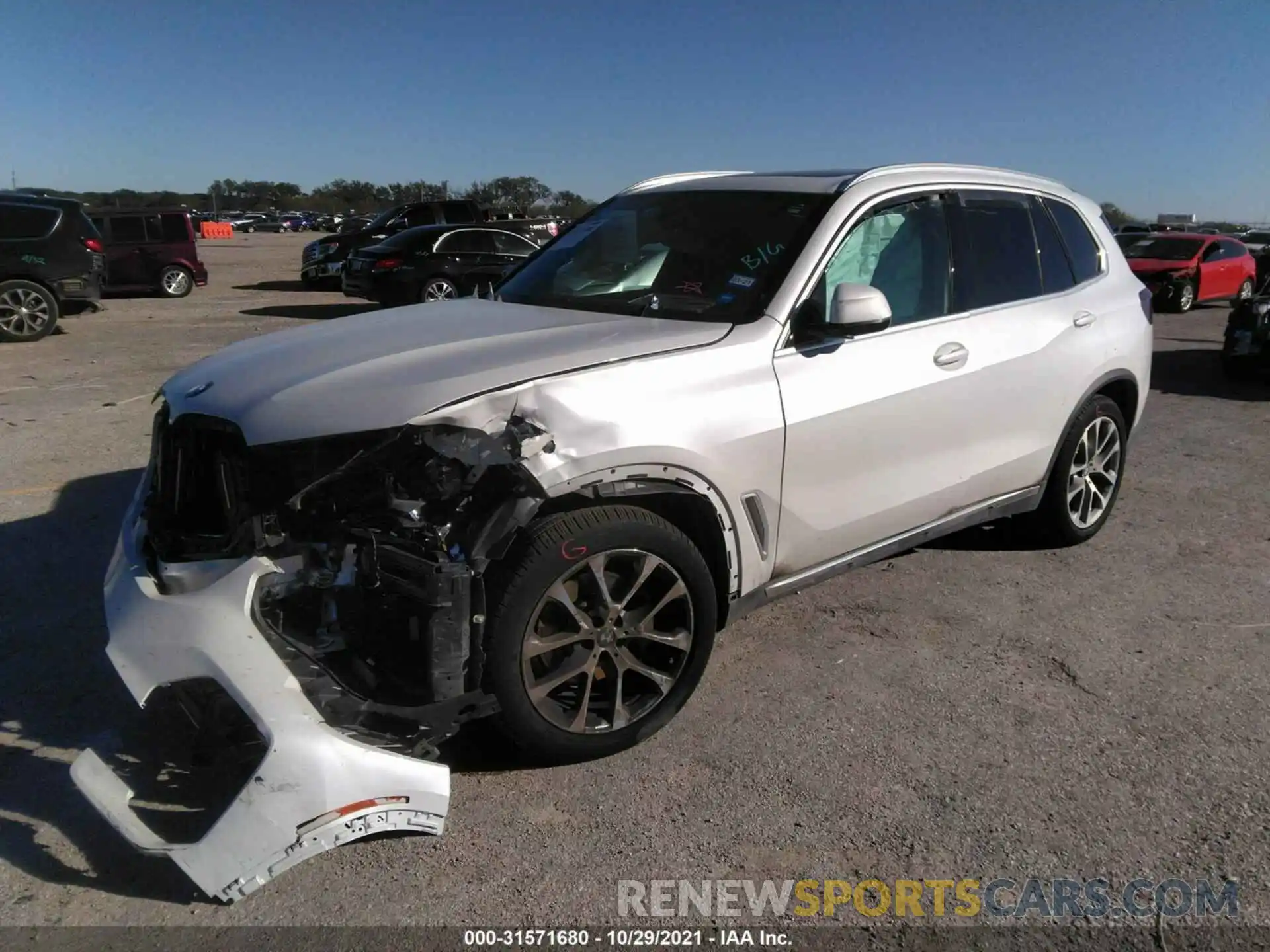 2 Photograph of a damaged car 5UXCR6C55KLL21769 BMW X5 2019