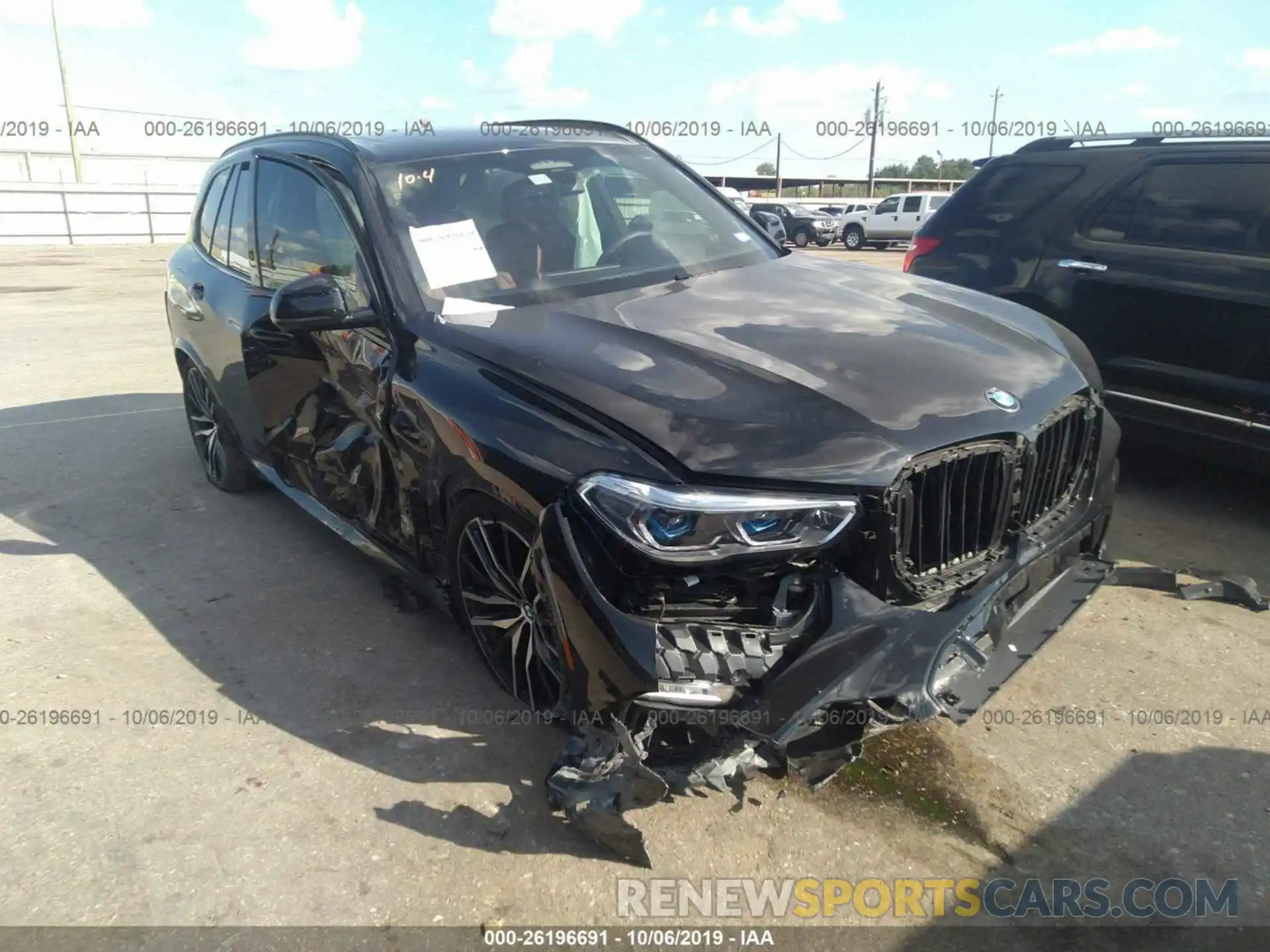 1 Photograph of a damaged car 5UXCR6C55KLL22274 BMW X5 2019