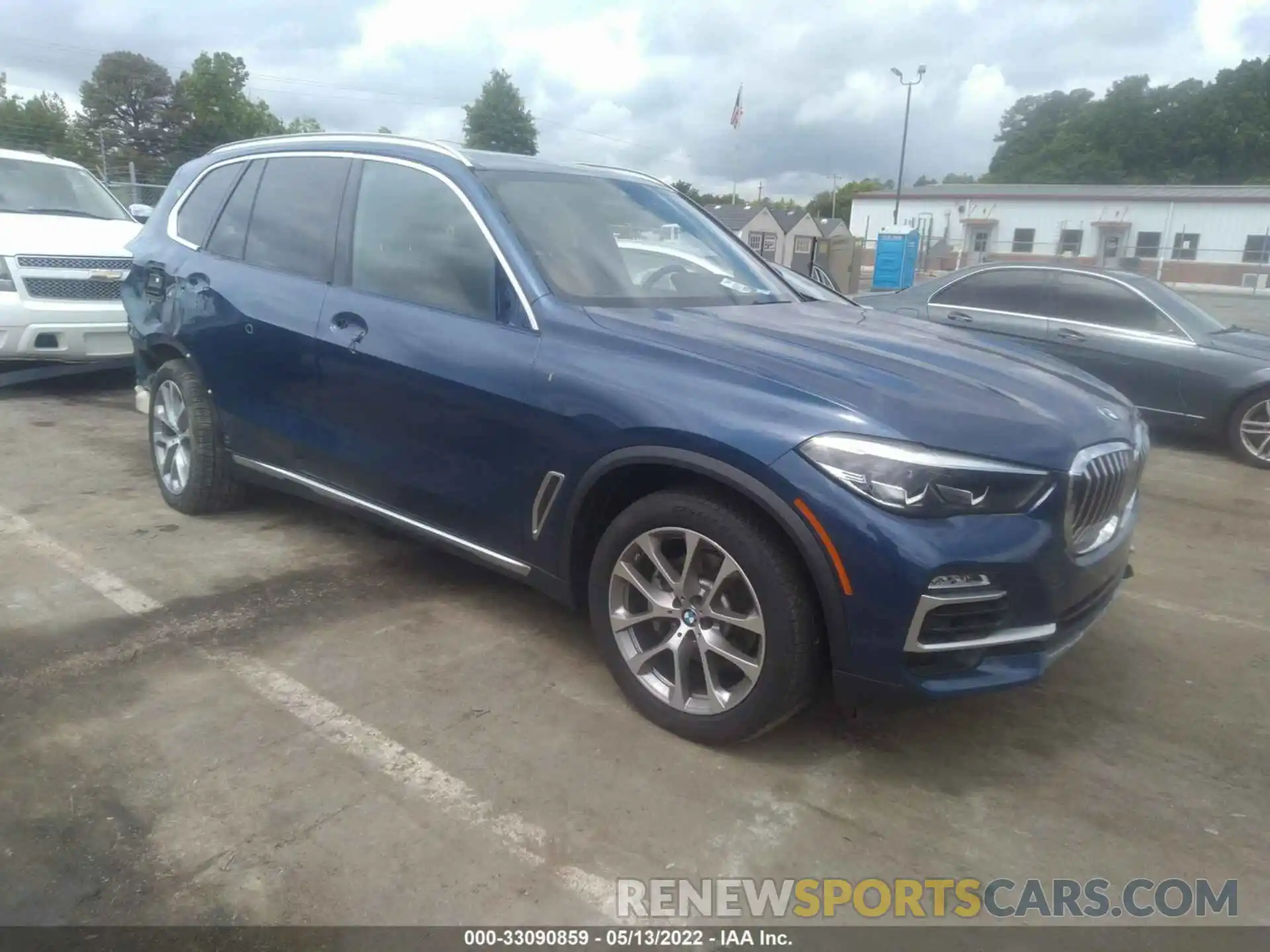 1 Photograph of a damaged car 5UXCR6C55KLL35221 BMW X5 2019