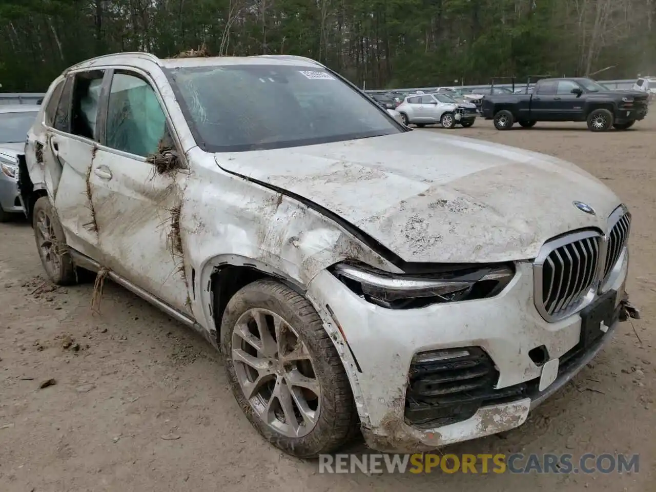 1 Photograph of a damaged car 5UXCR6C55KLL35476 BMW X5 2019